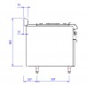 ABM5 2 FEUX 9KW PLACARD FERME