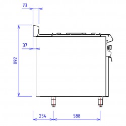 ABM2 4 FEUX 9KW FOUR ELEC