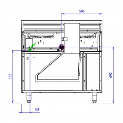 ABM2CT 4 FEUX NUS 6+8kW FOUR GAZ