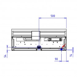 ABM1 2 FEUX 9K GCH + PC DESSUS SEUL Feux à gauche