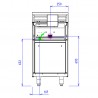 CAPIC - GRANDE CUISINE AM4 COUP DE FEU 8kW PLACARD FERME