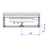 CAPIC - 3 PLAQ COUP FEU EL - ABM4E - DESSUS SEUL