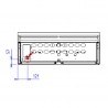 CAPIC - 4 PLAQ ELEC CARREE - CHARC ABM3 - BASCULANTES - DESSUS SEUL