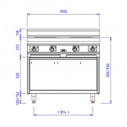 CAPIC - 4 PLAQ ELEC CARREE - CHARC ABM3 - BASCUL ANTES - PLACARD OUVERT