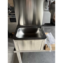LAVE MAIN INOX avec commande au genou