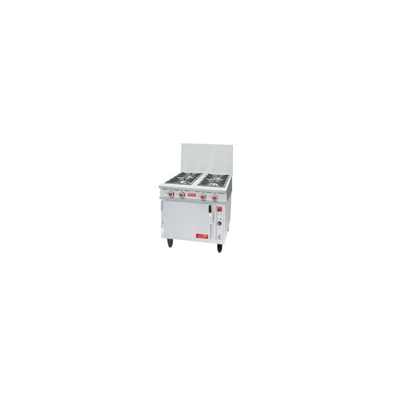 CUISEUR DELRUE - 4 FEUX 7,5kW SUR FOUR EXCELLENCE