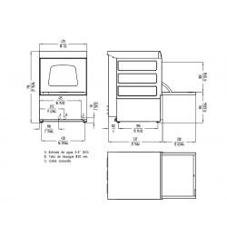 LAVE-VERRES UX-40 230/50/1 SAMMIC