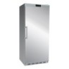 ARMOIRE REFRIGEREE EXT INOX, INT ABS, +2/+8°C, AVEC 3+1 CLAYETTES, FERMETURE A CLE,