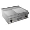 FRY-TOP ELECTRIQUE 1/2 LISSE-1/2 NERVUREE A POSER