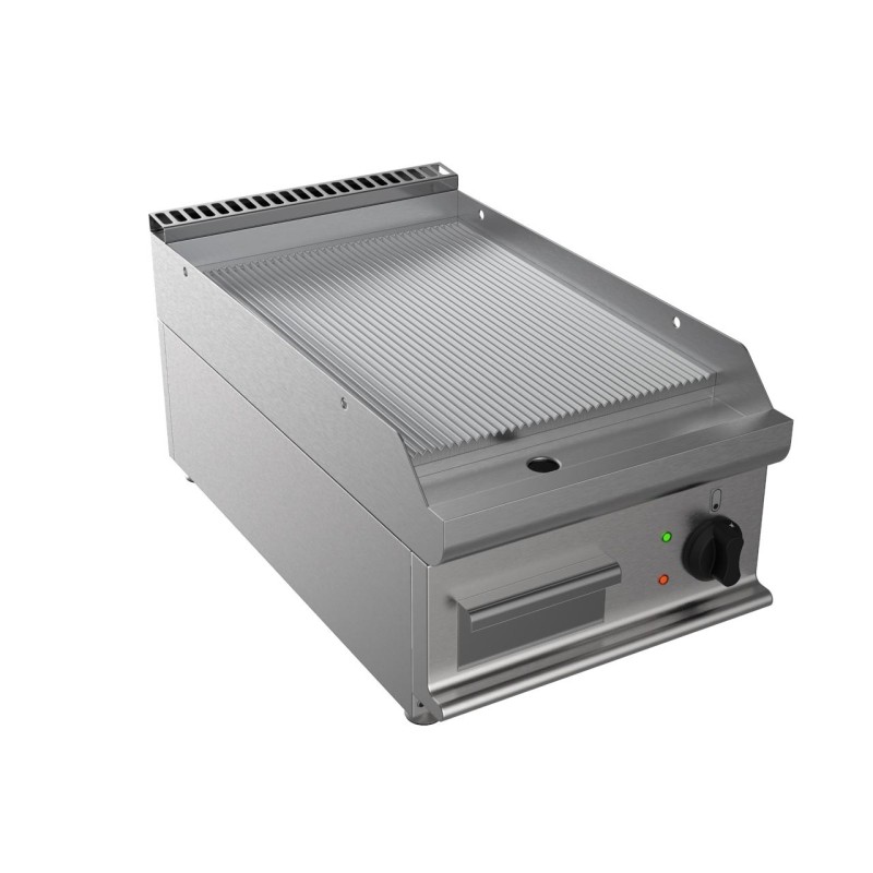 FRY-TOP ELECTRIQUE NERVUREE A POSER