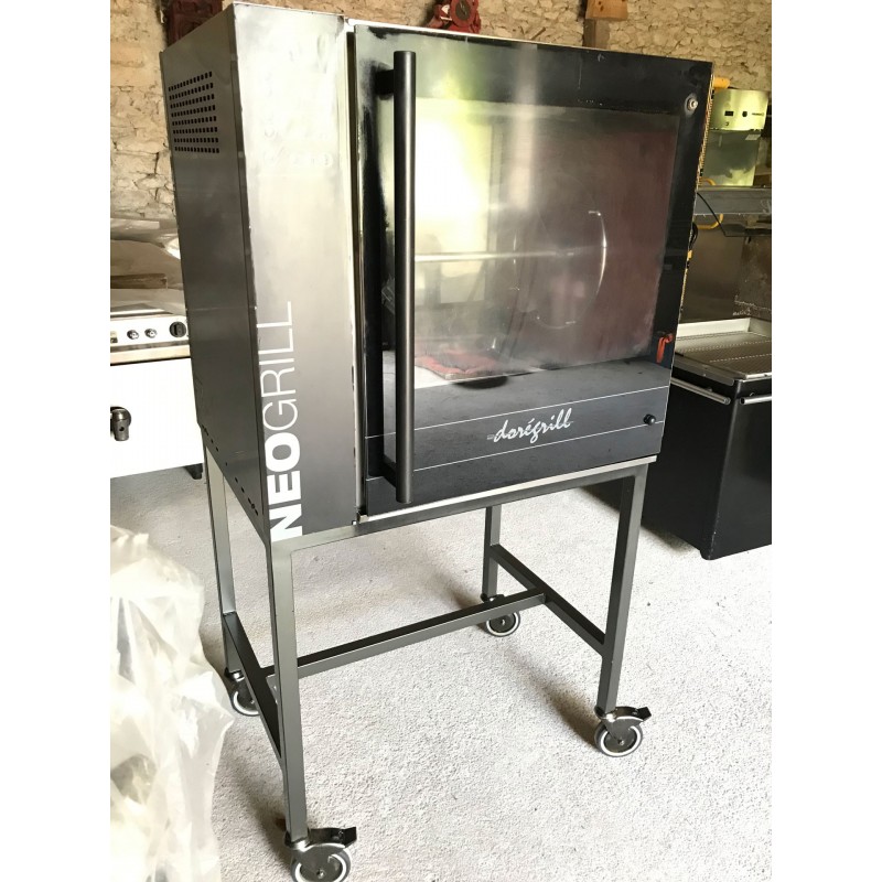 Rôtissoire Compacte électrique MANNING BOWMAN 405170 – Intérieur/extérieur, Acier Inox